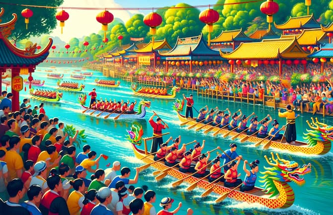 La historia detrás del Dragon Boat Festival